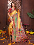 Kanjivaram tissue silk saree